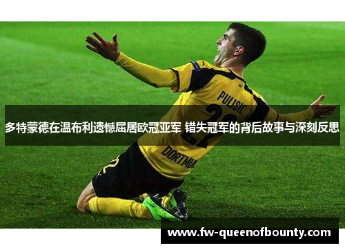 多特蒙德在温布利遗憾屈居欧冠亚军 错失冠军的背后故事与深刻反思